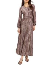 Misook - Long Sleeve Sweater Dress - Lyst