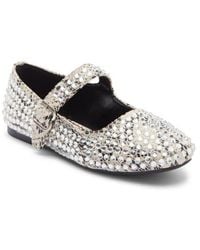 Rachel Roy - Crystal Embellished Mary Jane Flat - Lyst