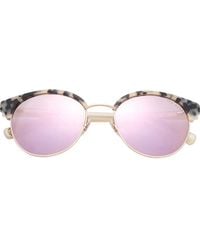 Ted Baker - 54Mm Round Sunglasses - Lyst