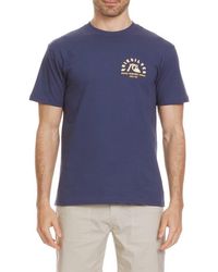 Quiksilver - Shadow Block Mt0 Graphic T-Shirt - Lyst
