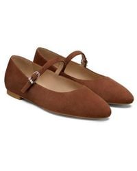 Stuart Weitzman - Analeise Mary Jane Flat - Lyst
