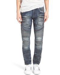 Rock Revival - Skinny Fit Moto Jeans - Lyst