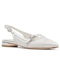 Donald J Pliner - Rozamay Pointed Toe Slingback Flat - Lyst