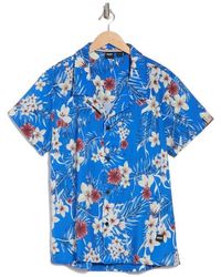 BOSS - Beach Button-Up Camp Shirt - Lyst