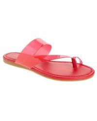 Stuart Weitzman - Remy Toe Strap Sandal - Lyst