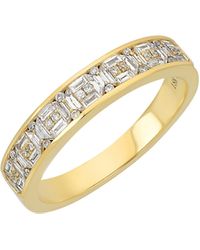 Bony Levy - 18k Gold Gatsby Diamond Band Ring - Lyst