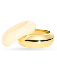 Argento Vivo - Chunky Set Of 2 Assorted Bangle Bracelets - Lyst