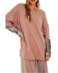 Free People - Nellie Sequin Twofer Top - Lyst