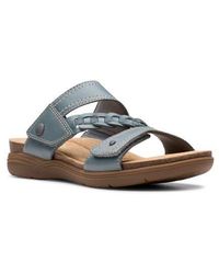 Clarks - April Raelyn Slide Sandal - Lyst