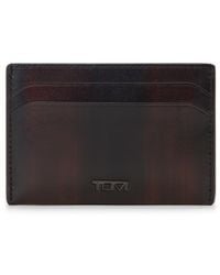 Tumi - Nassau Slim Leather Card Case - Lyst
