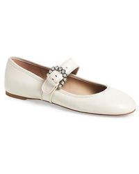 Stuart Weitzman - Piper Mary Jane Ballet Flat - Lyst