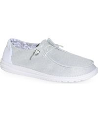 HEYDUDE - Wendy Stretch Slip-On Moc Toe Shoe - Lyst