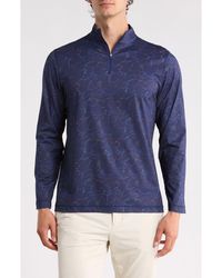 Bugatchi - Rib Half Zip Pullover - Lyst