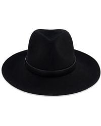 AllSaints - Rivet Logo Fedora - Lyst