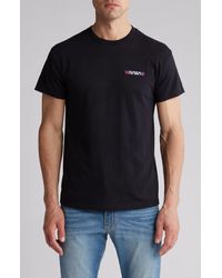 Retrofit - Nasa Stripe Patch Cotton T-shirt - Lyst