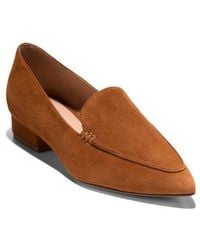 Cole Haan - Valantina Pointed Toe Loafer - Lyst