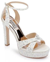 Badgley Mischka - Fizzy Ankle Strap Platform Sandal - Lyst