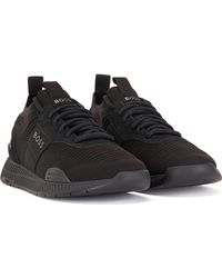 BOSS - Titanium Sneaker - Lyst
