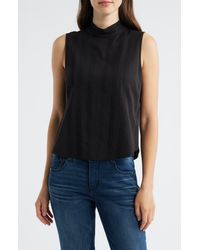 Wit & Wisdom - Sleeveless Mock Neck Shell - Lyst