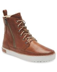 Blackstone - 'Cw96' Genuine Shearling Lined Sneaker Boot - Lyst