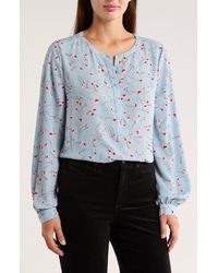 NYDJ - Simone Popover Blouse - Lyst