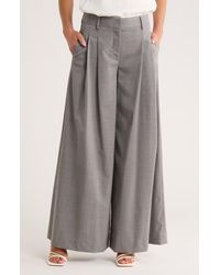Twp - New Didi Pleated Stretch Wool Wide Leg Pants - Lyst
