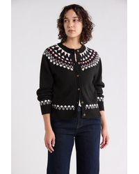 Sanctuary - Fair Isle Cardigan - Lyst