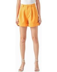 Endless Rose - Pintucked Shorts - Lyst