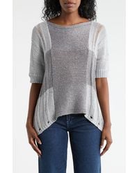 Forgotten Grace - Open Knit Top - Lyst