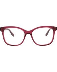 McQueen - 49Mm Square Optical Glasses - Lyst