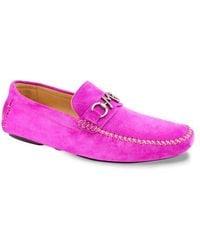 Mezlan - Initial Bit Ornament Leather Loafer - Lyst