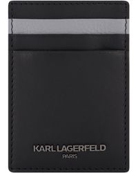 Karl Lagerfeld - Leather Credit Cardholder - Lyst