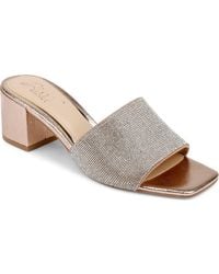 Badgley Mischka - Harlyn Slide Sandal - Lyst