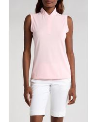 Swannies - Brynn Sleeveless Half Zip Polo - Lyst