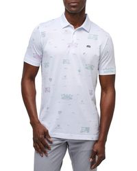 Travis Mathew - Tiki Mapes Cotton Blend Polo - Lyst