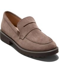 Cole Haan - Geneva Platform Penny Loafer - Lyst