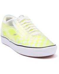 cheap yellow checkered vans