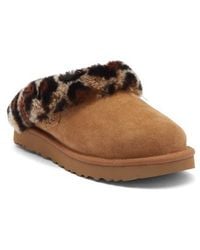 UGG - Clugette Genuine Shearling Clog - Lyst