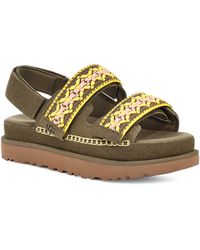 UGG - Goldenstar Heritage Braid Polyester/suede/textile/recycled Materials Sandals - Lyst