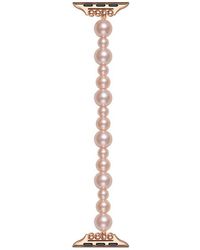 The Posh Tech - Mauve Imitation Pearl Apple Watch Bracelet Watchband - Lyst