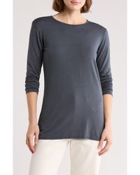 Go Couture - Basic Stretch Modal T-Shirt - Lyst
