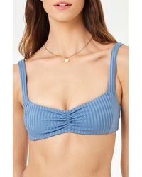 LSPACE - Effie Cutout Bikini Top - Lyst