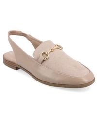 Journee Collection - Lainey Slingback Flat - Lyst