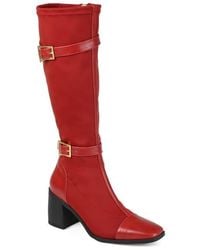 Journee Collection - Gaibree Buckle Boot - Lyst