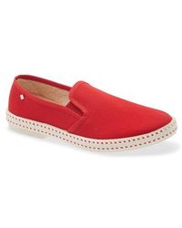 Rivieras - Classic Canvas Slip-On Loafer - Lyst