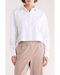 90 Degrees - Meet & Greet Button-Up Shirt - Lyst