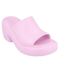 Ferragamo - Platform Slide Sandal - Lyst