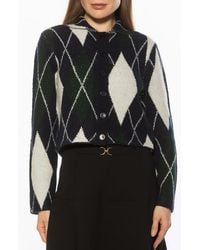 Alexia Admor - Wayne Collared Knit Cardigan - Lyst