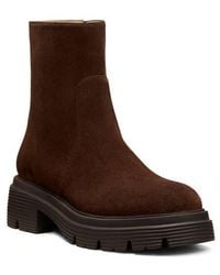 Stuart Weitzman - Hudson Lite Zip Bootie - Lyst