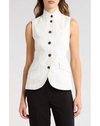 Rag & Bone - Slade Cotton & Linen Vest - Lyst